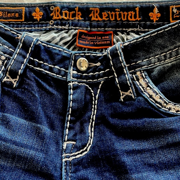 Rock Revival jeans size 27 mid rise perfect condition! - Picture 2 of 10